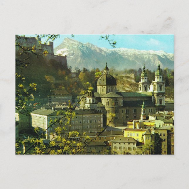 Postal Austria, Salzburgo, Hofburg, Hofkirche (Anverso)