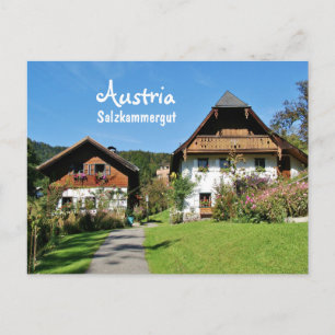 Postal Austria, Salzkammergut - Postcard