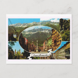 Postal Austria, Tirol, Innsbruck multiview