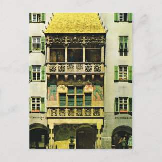Postal Austria, Tirol, Innsbruck Techo dorado