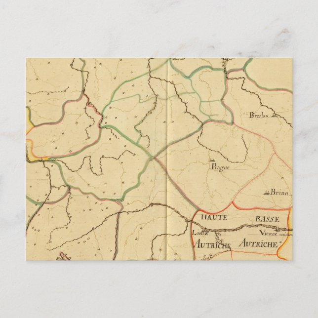 Postal Austria y República Checa 3 (Anverso)