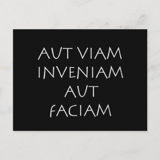 Postal Aut viam inveniam aut faciam