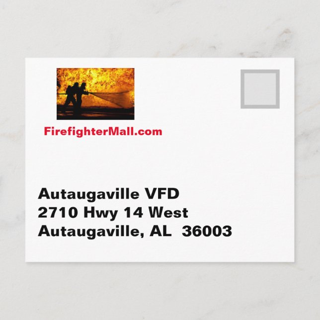 Postal Autaugaville VFD (Reverso)