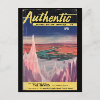 Postal Auténtica ciencia ficción mensual _noviembre de 19