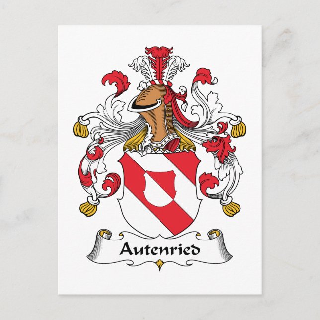 Postal Auténtica custodia familiar (Anverso)