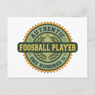 Postal Auténtico Futbolista