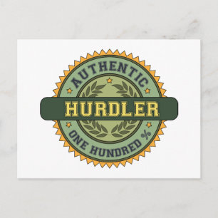 Postal Auténtico Hurdler