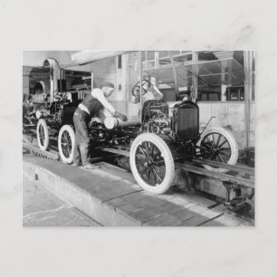 Postal Auto Assembly Line, años 1920