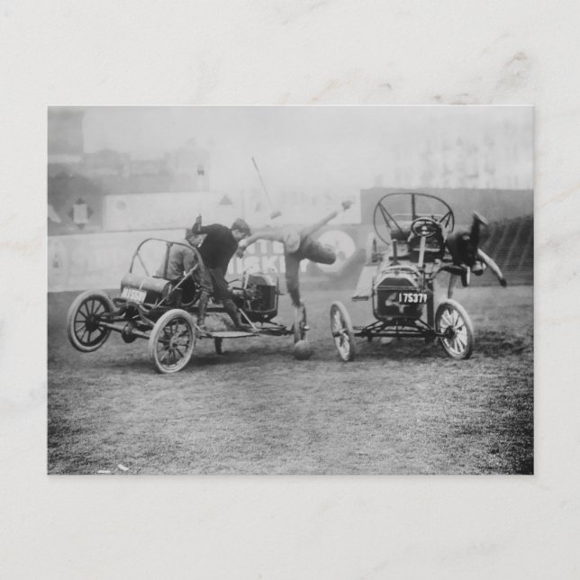 Postal Auto Car Polo, Motores Extremos Coney Island (Anverso)