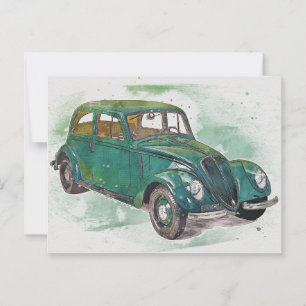 Postal Auto clásico