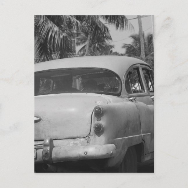 Postal Auto de Cuba (Anverso)