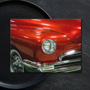 Postal Auto del espectáculo de Lincoln Coupe, clásico de 