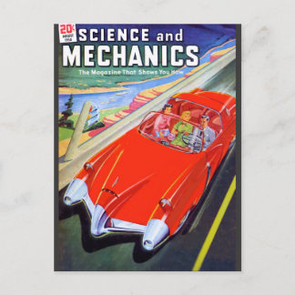 Postal Auto del futuro de 1950
