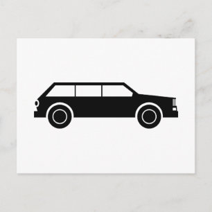 Postal Auto negro