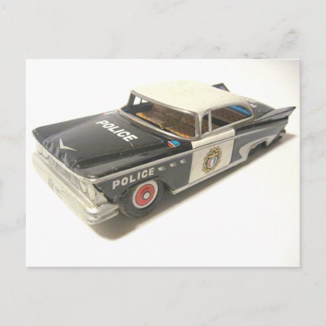 Postal Auto policial (Anverso)