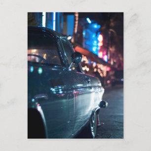 Postal Auto vintage de Ocean Drive