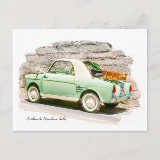 Postal Autobianchi Bianchina | Minicoches de Italia