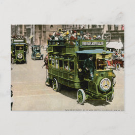 Postal Autobús de doble decker en la 5ª Avenida