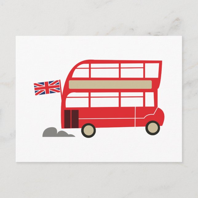 Postal Autobús de Londres (Anverso)
