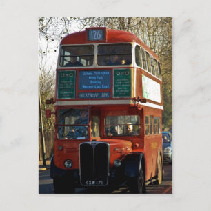 Postal Autobús de Londres - Vintage