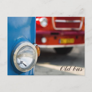 Postal Autobuses viejos