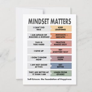 Postal Autoestima: los cimientos de la felicidad