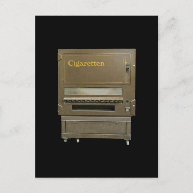 Postal Automático de cigarrillos retro (Anverso)