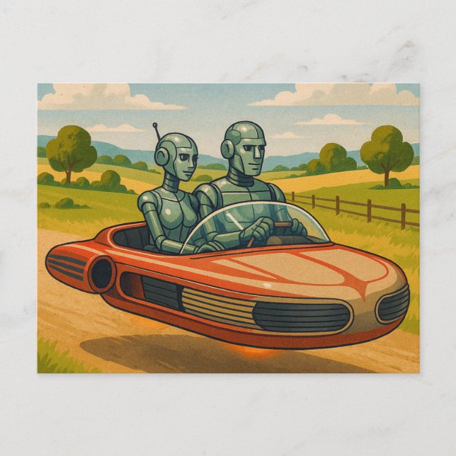 Postal Automatizaciones Enamoradas (Anverso)