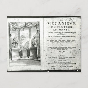 Postal Automatones, ilustracion de la pieza delantera