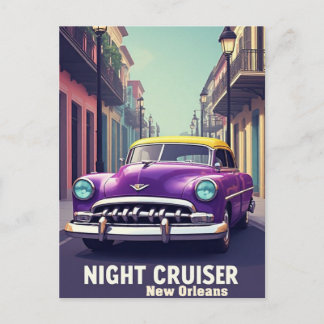 Postal Automóvil Clásico Nueva Orleans