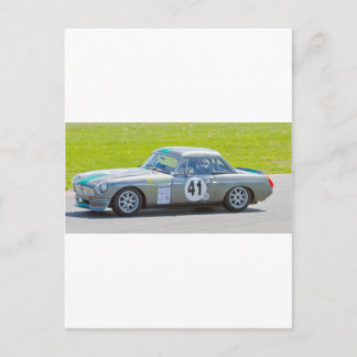 Postal Automóvil de carreras Silver MG