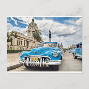 Postal Automóvil retro