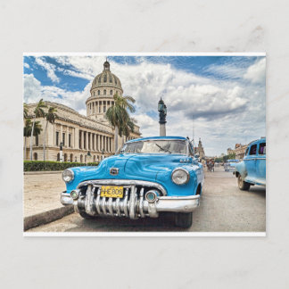 Postal Automóvil retro