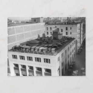 Postal Automóviles En El Edificio Buick