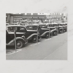 Postal Automóviles en Omaha, 1938