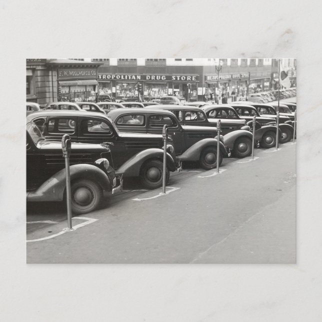 Postal Automóviles en Omaha, 1938 (Anverso)