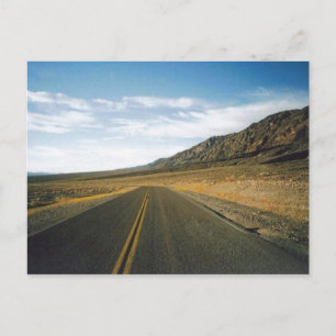 Postal Autopista abierta - Valle de la Muerte