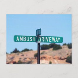 Postal Autopista Ambush en Nuevo México