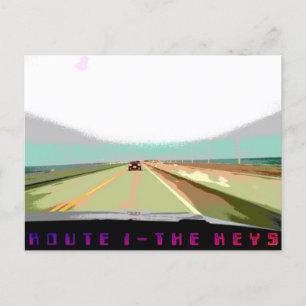 Postal Autopista de la Ruta 1 de las Llaves, Florida