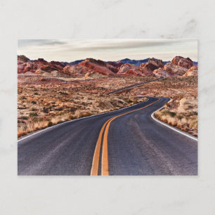 Postal Autopista del desierto Lonesome