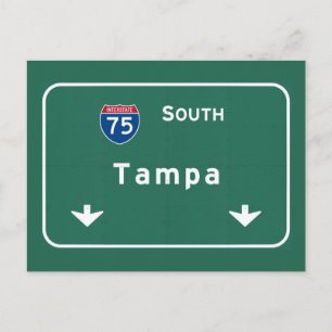 Postal Autopista Interestatal Tampa Florida :