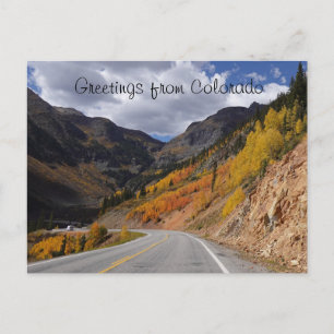 Postal Autopista San Juan entre Durango y Silverton