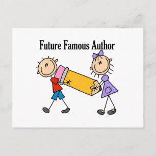 Postal Autor Famoso Futuro