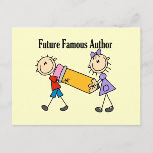 Postal Autor Famoso Futuro