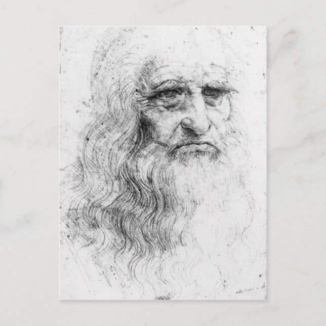 Postal Autoretrato (Anverso)