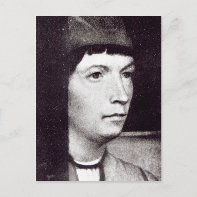 Postal Autoretrato (Anverso)