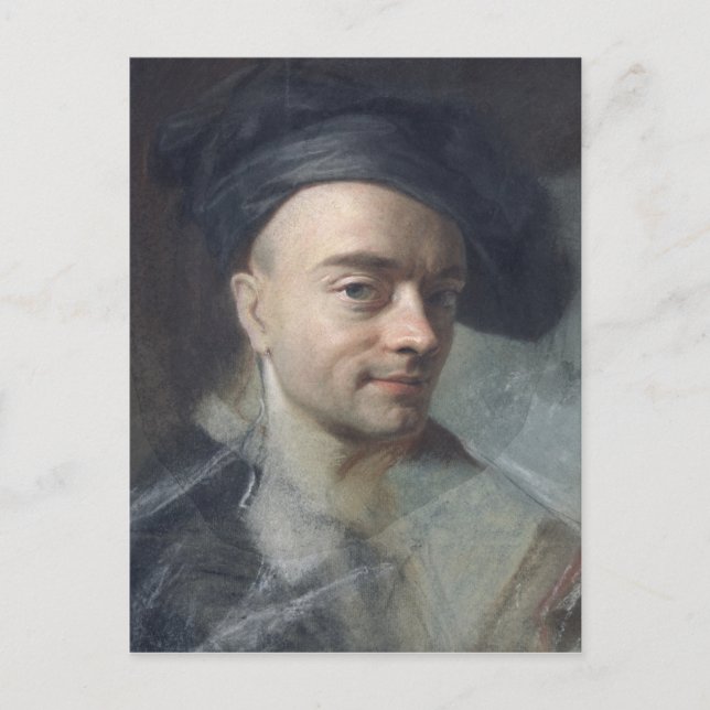 Postal Autoretrato (Anverso)