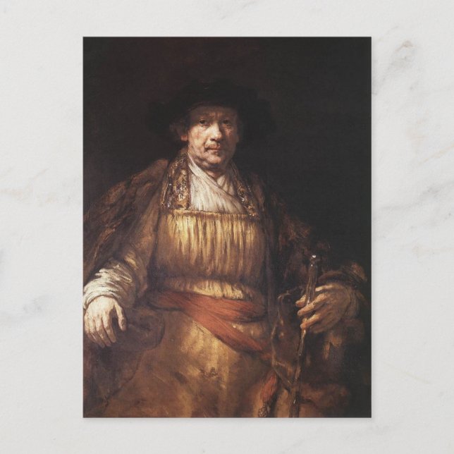 Postal Autoretrato 1658 (Anverso)