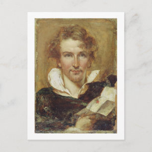 Postal Autoretrato, 1823 (aceite sobre papel en el panel)
