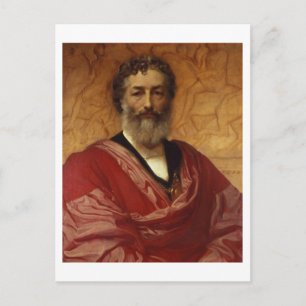 Postal Autoretrato, 1880 (aceite sobre lienzo)